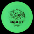 Innova DX GLOW BEAST - Glow in the Dark Driver - front view with red stamp glow