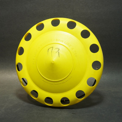 Amsun Zoom Top "Fly Like a Saucer, Spin Like a Top" - Yellow Used