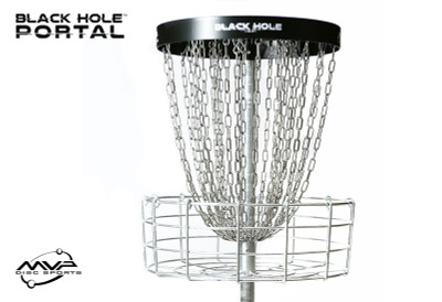 MVP BLACK HOLE PORTAL DISC GOLF BASKET